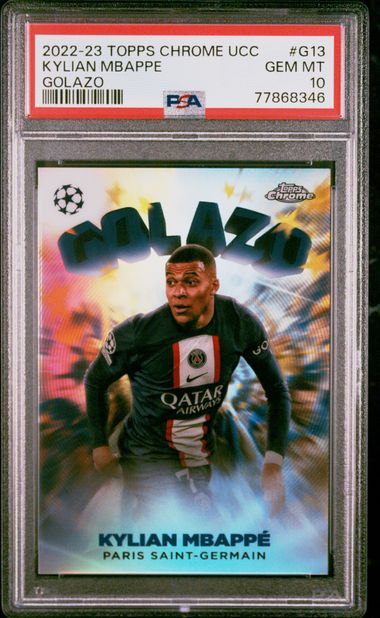2223 Topps KYLIAN MBAPPE THE MAN 299シリ 2022 Topps Chrome