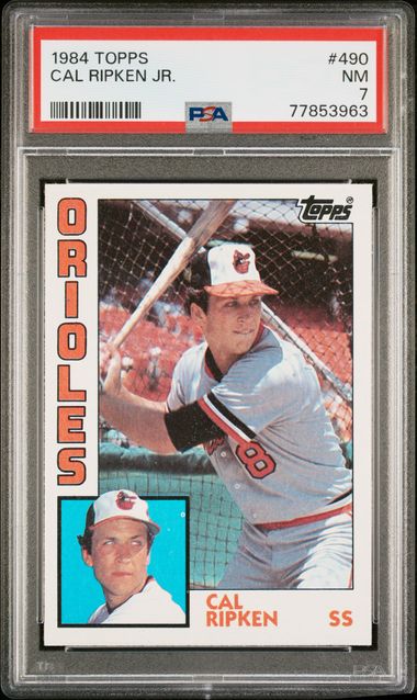 Sold at Auction: Group of 7 Cal Ripken Jr. Baseball cards