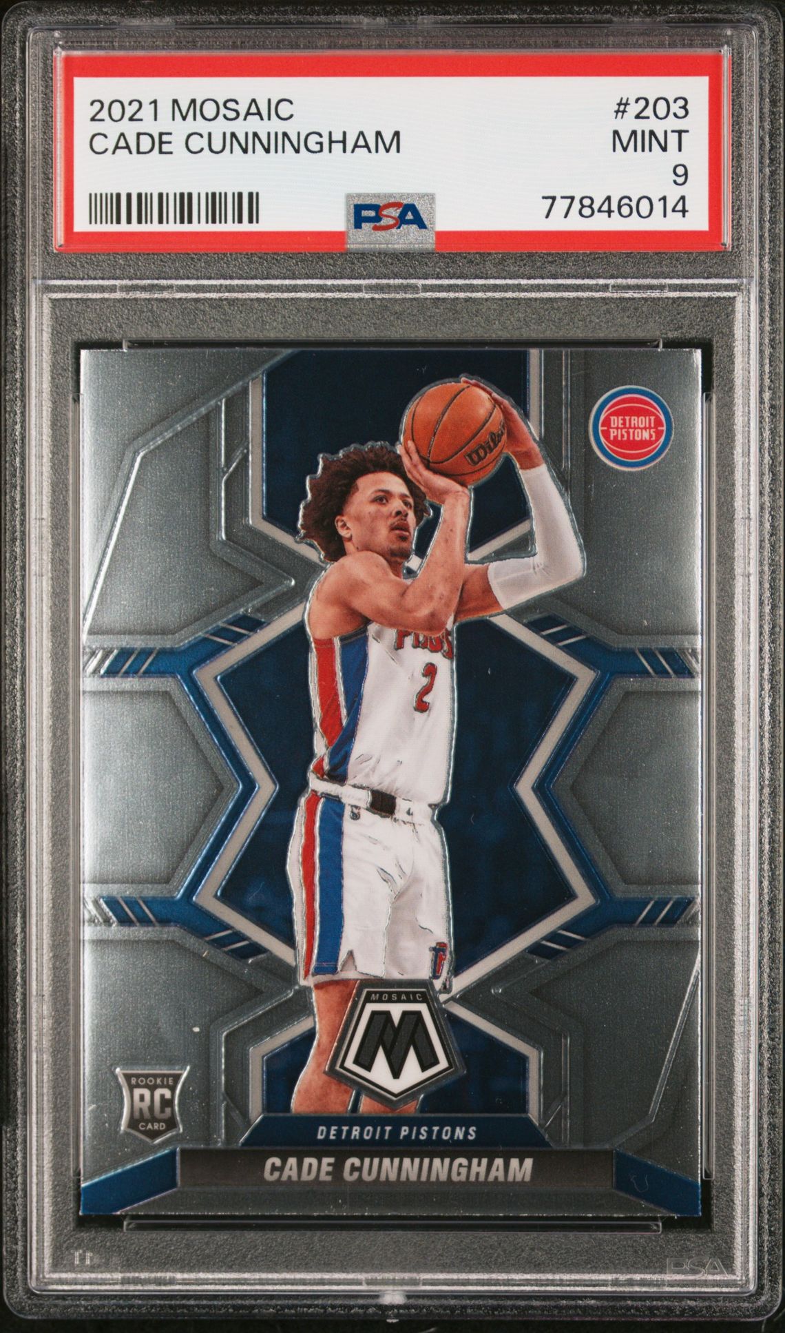 2021 Panini PANINI MOSAIC #203 Cade Cunningham front