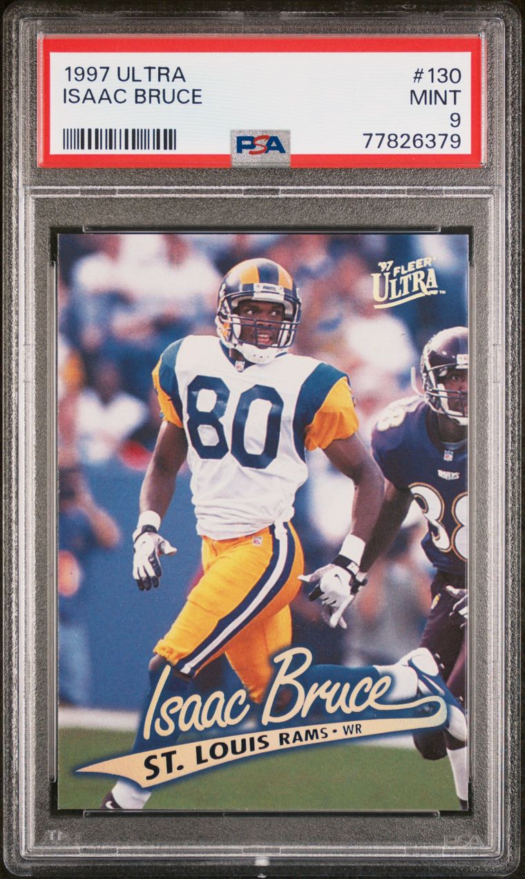 Football - Isaac Bruce Basic Set: Dave's Isaac Bruce Basic Set Set Image  Gallery