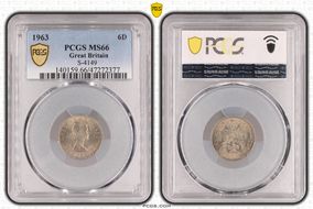 1963 6D S-4149 MS66