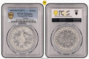 AH1293//2 (1877) 20 Kur KM-722 N1