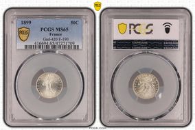 1899 50C Gad-420 F-190 MS65