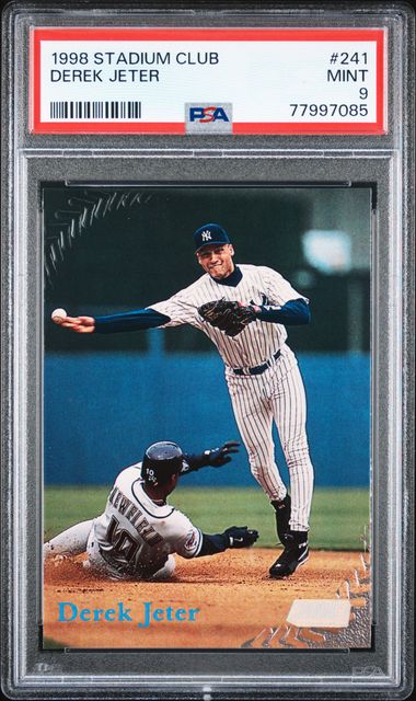 Topps Derek Jeter front