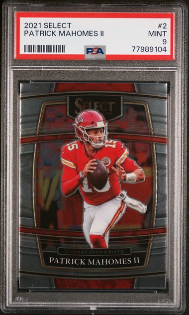 2017 Panini Score NFL Draft #2 Patrick Mahomes II Rookie Card – PSA MINT 9  on Goldin Auctions