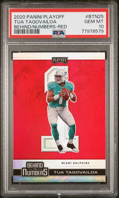 2020 Panini Select Turbocharged T21 Tua Tagovailoa Rookie Card – PSA MINT 9  on Goldin Auctions