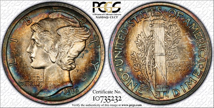 Cert 10735232 - Coin Image