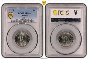 1978 1 Fr Gad-474 MS69