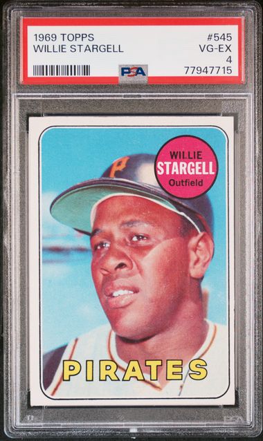 Sold at Auction: 1969 Topps Willie McCovey