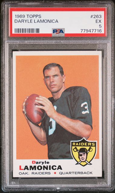 1969 Topps #232 George Blanda - Oakland Raiders