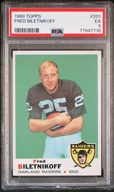 1969 Topps #232 George Blanda - Oakland Raiders