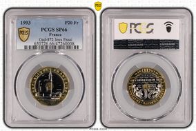 1993 P20 Fr Gad-872 Jeux Essai SP66