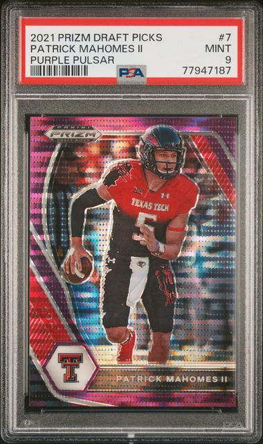 : 2021 Panini Prizm Draft Picks #7 Patrick Mahomes II