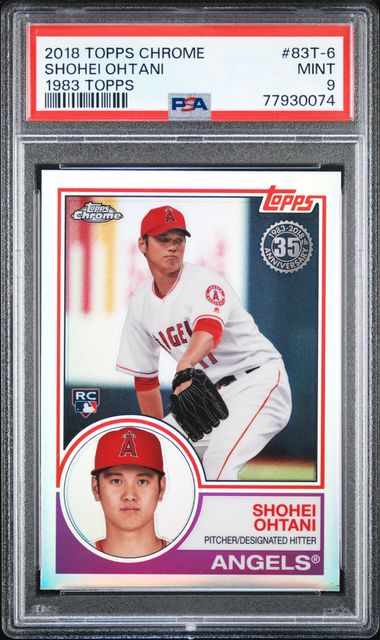 2018 Topps Update Us285 Shohei Ohtani Rookie Card – PSA GEM MT 10 on Goldin  Auctions