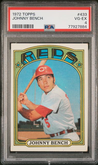 1969 Topps #95 Johnny Bench 6 - EX/MT