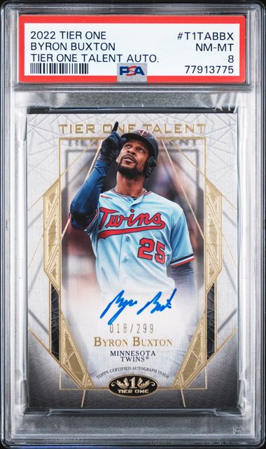 2015 Minnesota Twins Game-used and autographed Byron Buxton jersey