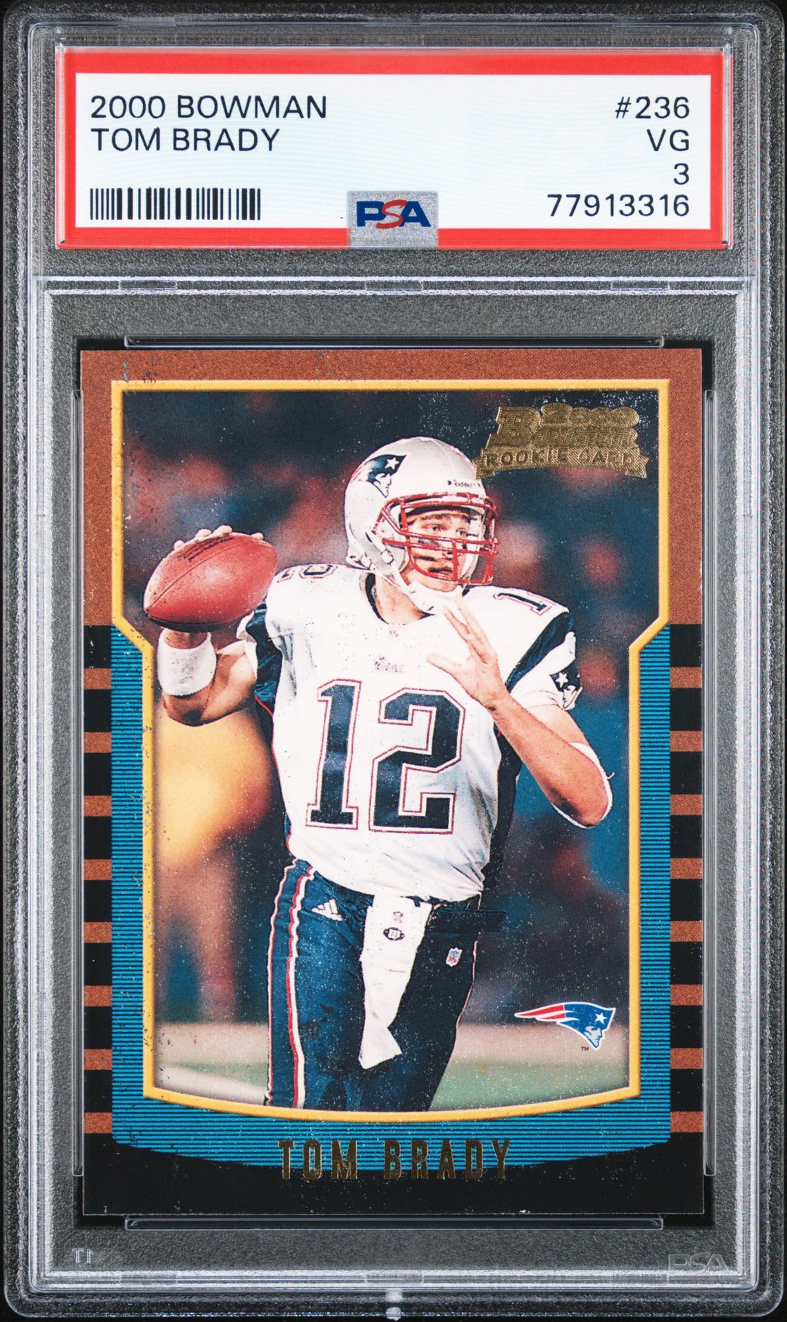 2000 Bowman BOWMAN #236 Tom Brady front
