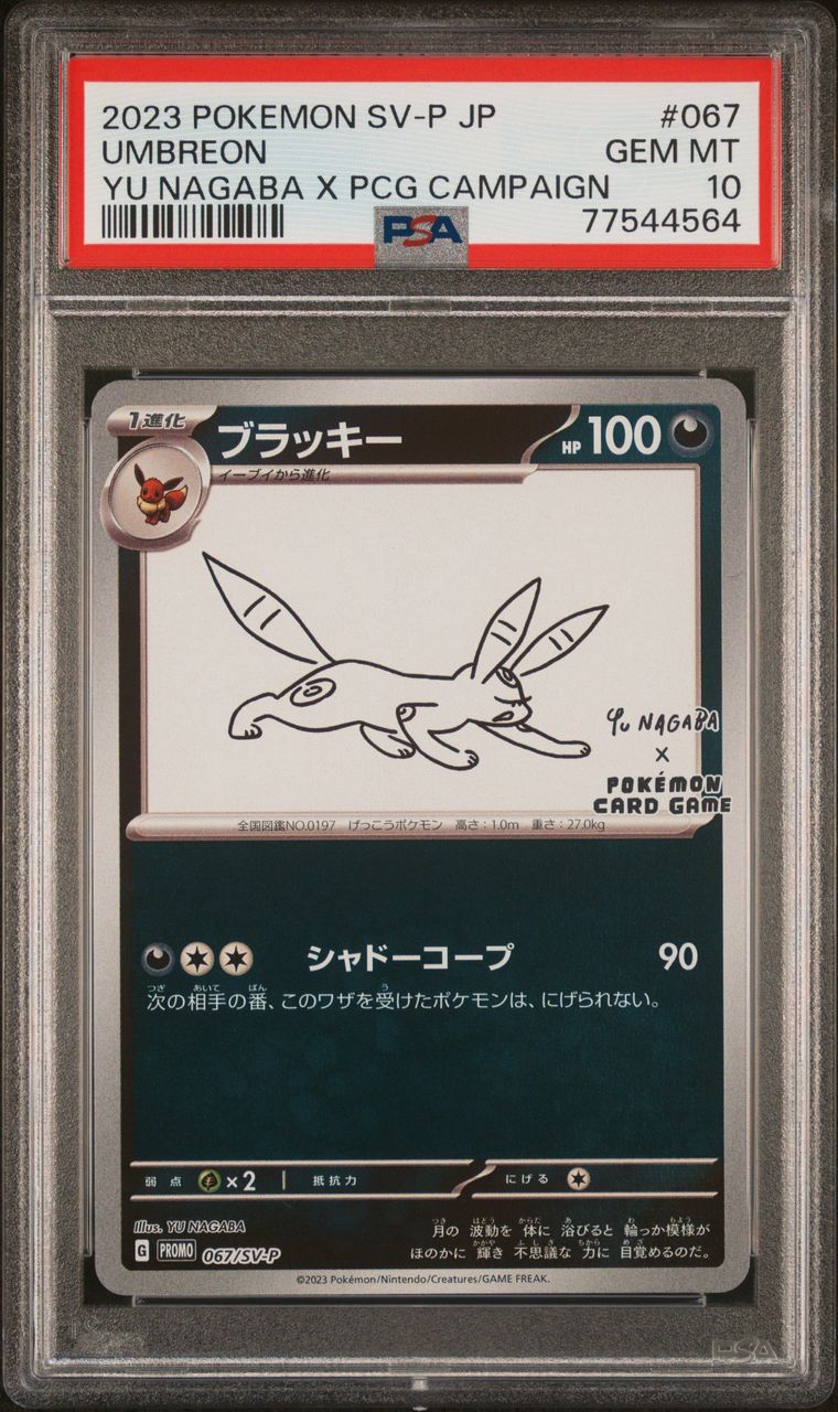 TCG, Pokemon Japanese Yu Nagaba x Pokemon Card Game Campaign