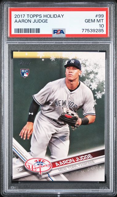 Aaron Judge New York Yankees 2017 Topps Update #US166 Rookie Card