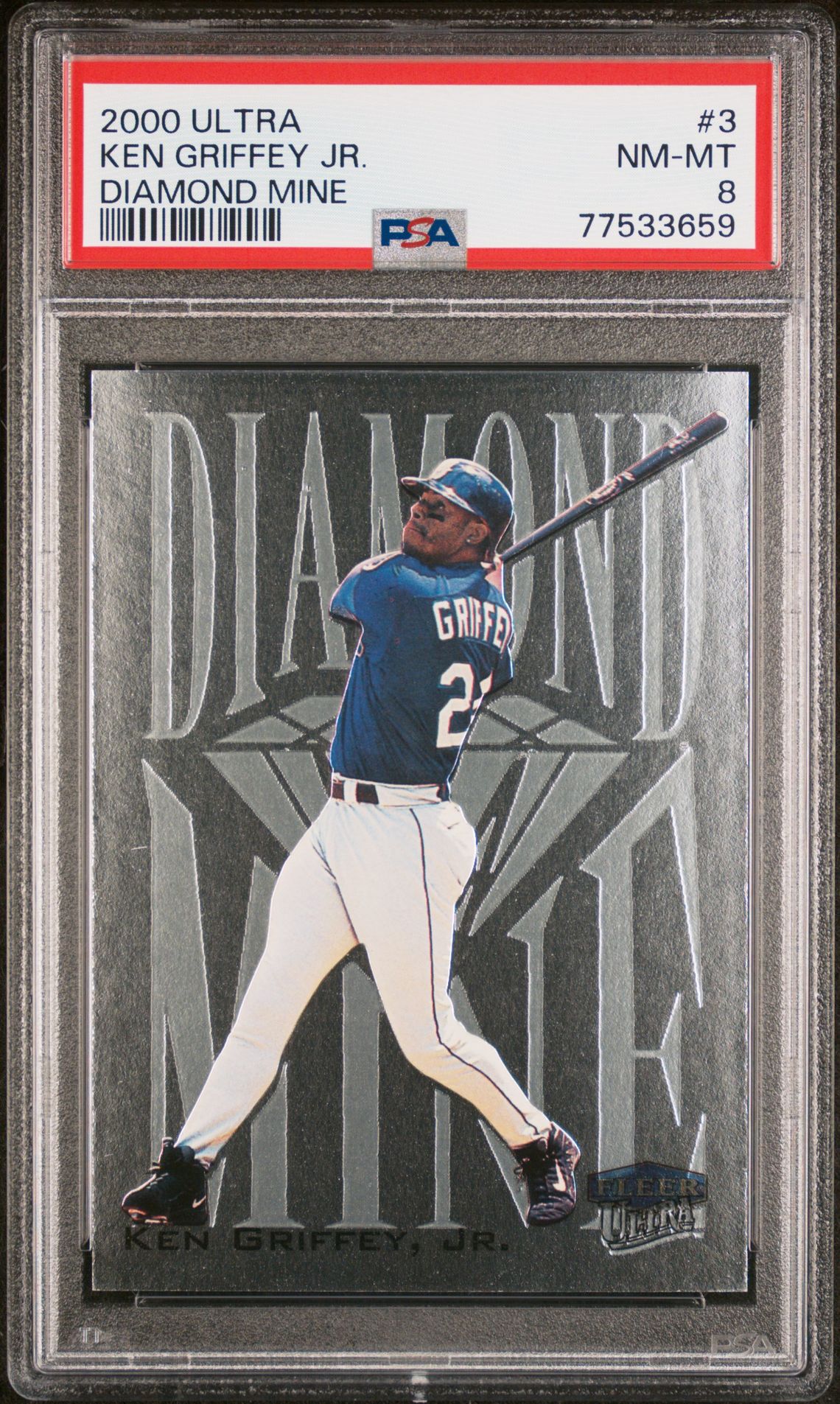 2000 Ultra Diamond Mine Ken Griffey Jr. #3 (Diamond Mine) Nm-Mt 8 front