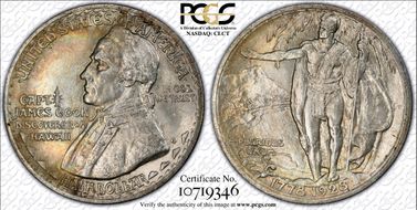 1928 50C Hawaiian MS66