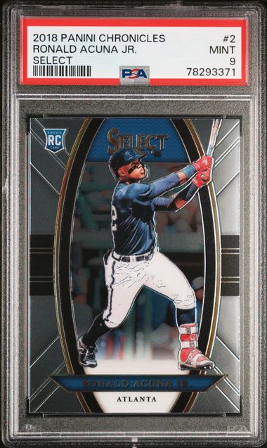 2018 Panini Chronicles #2 Ronald Acuna front