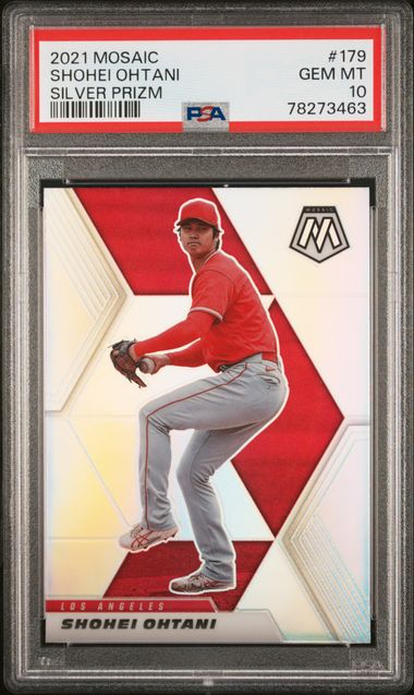 2021 Panini Mosaic #179 Shohei Ohtani – PSA GEM MT 10 on Goldin