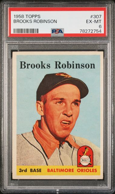 Lot Detail - 1963 BROOKS ROBINSON AUTOGRAPHED BALTIMORE ORIOLES