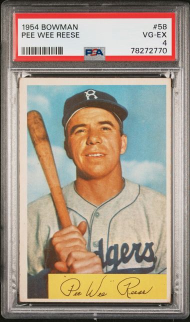 1955 Bowman Pee Wee Reese