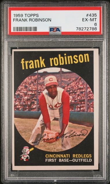 1964 Topps Frank Robinson 29 Cincinnati Reds Autographed 