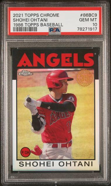 2022 Topps Throwback Thursday #80 Shohei Ohtani Rookie Card - PSA GEM MT 10  on Goldin Auctions