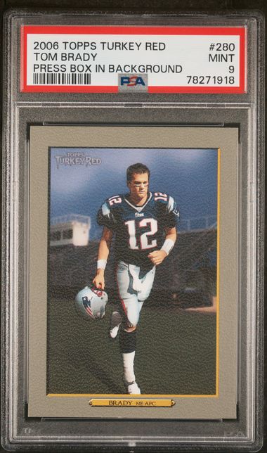 2006 Bowman Chrome Refractor #166 Tom Brady - PSA MINT 9 on Goldin Auctions