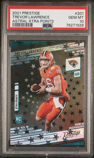 2021 Panini Playbook #101 Trevor Lawrence Rookie Card – PSA MINT 9 on  Goldin Auctions