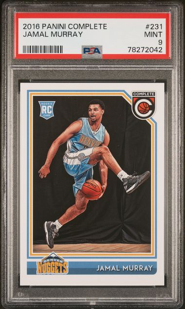 2016 Panini Complete #231 Jamal Murray – PSA MINT 9 on Goldin Auctions