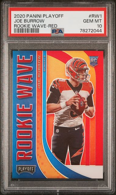 2020 Panini Chronicles Draft Elite Rookies Joe Burrow RC PSA 10