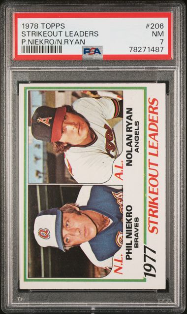 1977 Topps Baseball Card #234 Nolan Ryan