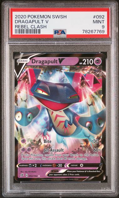 Pokemon Vivid Voltage PSA 10 Zarude V #167 Full Art