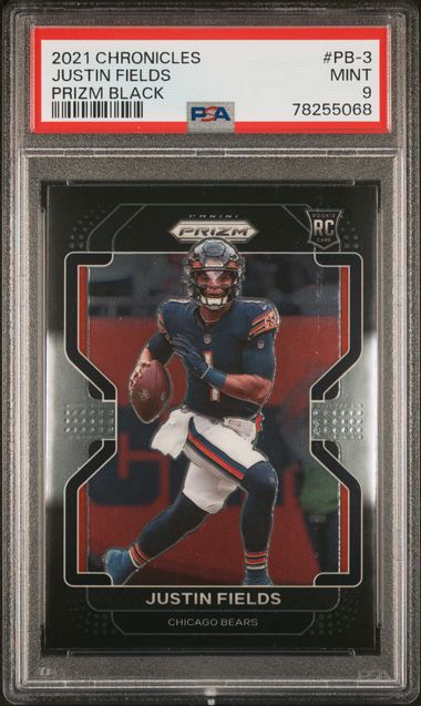 2021 Panini Select Turbocharged #TUR-4 Justin Fields Rookie Card – PSA MINT  9 on Goldin Auctions