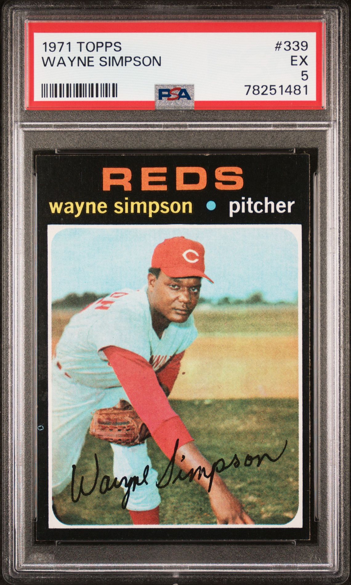 1971 Topps TOPPS #339 Wayne Simpson front