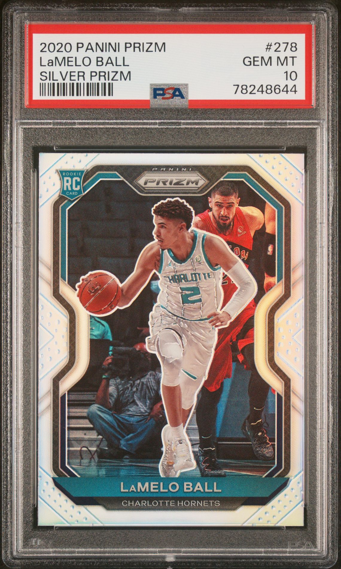 2020 Panini PANINI PRIZM SILVER PRIZM #278 Lamelo Ball front