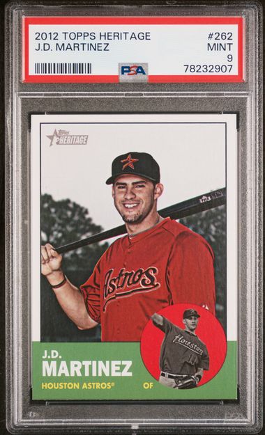 2012 Topps Topps Heritage #262 Jd Martinez front