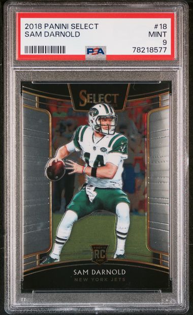 : 2018 Panini NFL Football #306 Sam Darnold New York