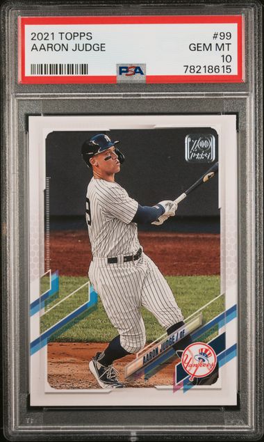 2021 Topps #99 Aaron Judge NM-MT New York Yankees Baseball