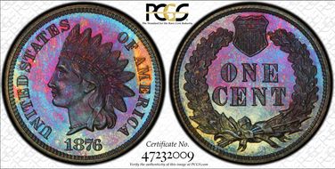 1876 1C PR65BN