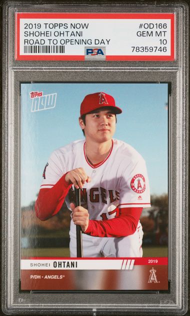 Shohei Ohtani 2018 Topps Now #5 RC /4830 (BGS 10)