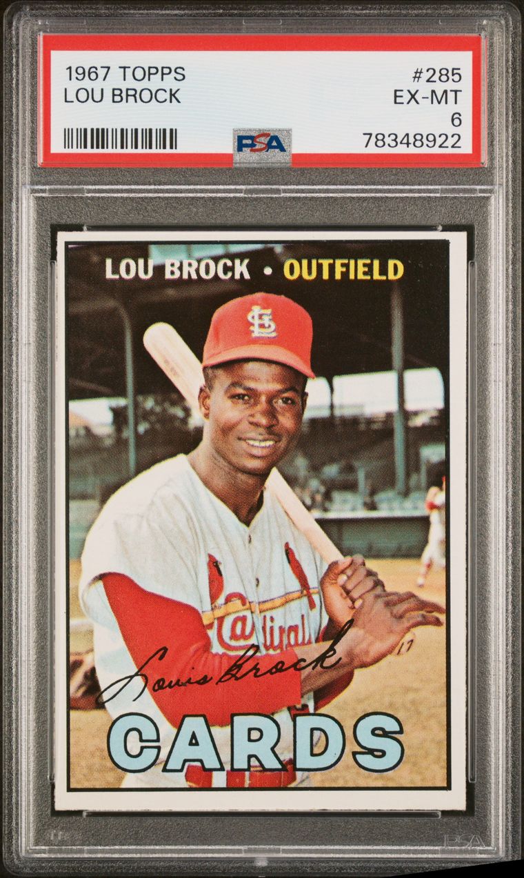 1969 Topps Lou Brock