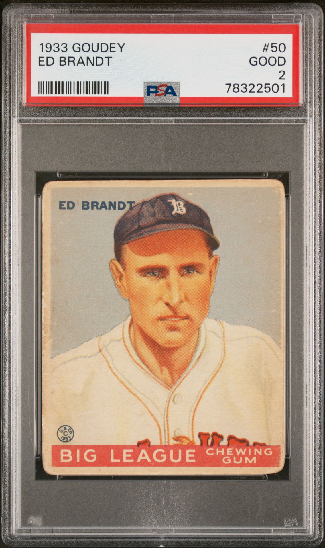 1933 Goudey GOUDEY #50 Ed Brandt front