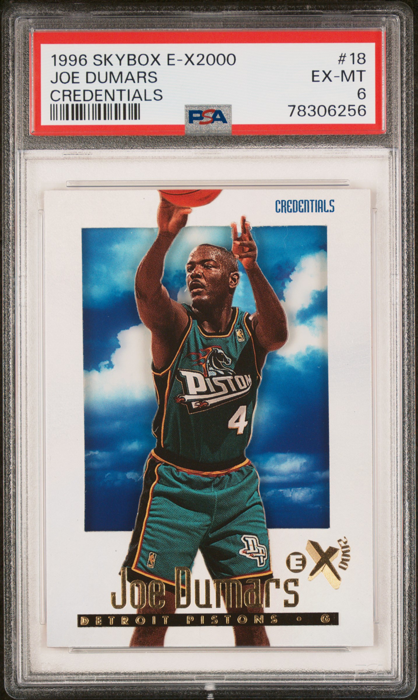 Basketball - 1996-97 Skybox E-X2000 Credentials: Ex