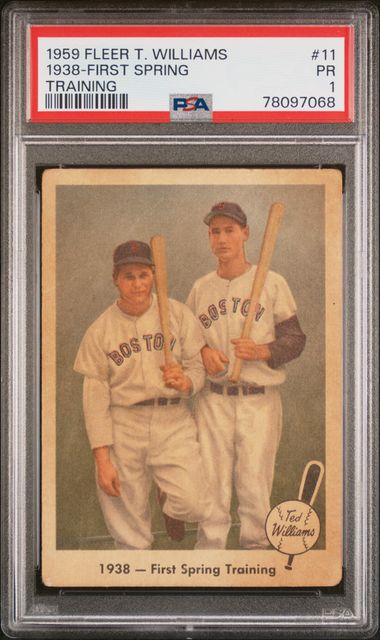 Lot Detail - 1959 Ted Williams Game Used and Signed Boston Red Sox