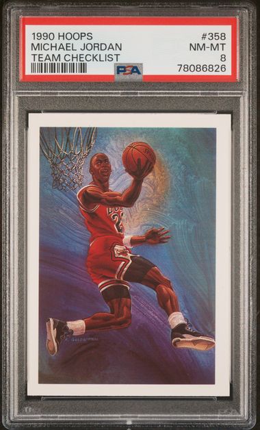 1984 Star #101 Michael Jordan Rc Bulls Hof Bgs 7.5